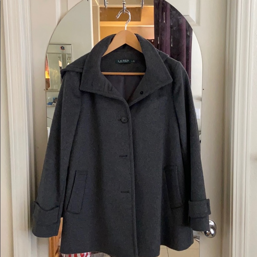 Grey Ralph Lauren medium size coat